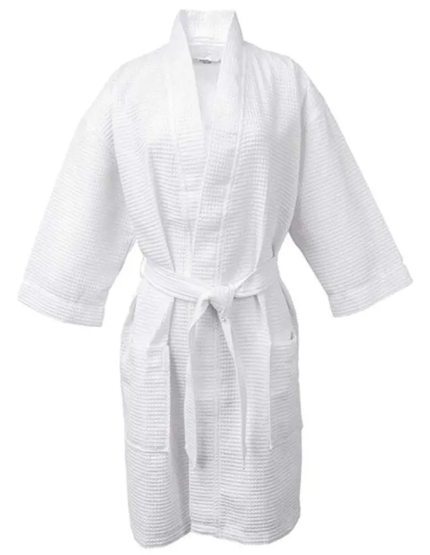 Waffle Bathrobe – Lightweight, Soft & Absorbent for Hotels & Spas