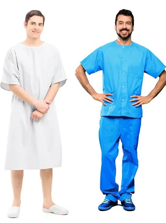 Patient Dress – Comfortable, Breathable & Hospital-Grade Gown for Medical Use