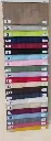 STRIPED FLAT BEDSHEET - COLOURED 24 + Color options to choose