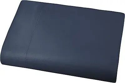 Bedsheet Glace Cotton 300 TC - Plain - Navy Blue